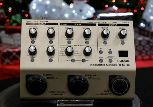 BOSS - VE-8 Acoustic Singer Vocal Processor